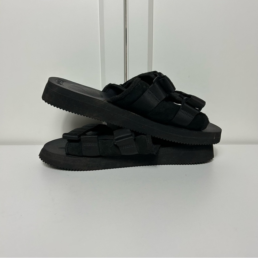 Suicoke moto-vs black slide sandals - Picture 5 of 10